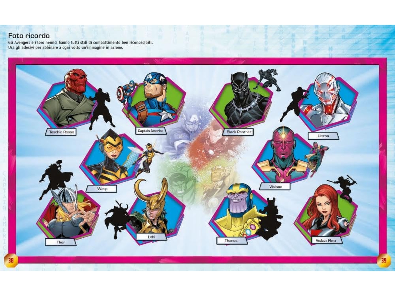 LIBRO AVENGERS SUPERSTACCATTACCA W0740A