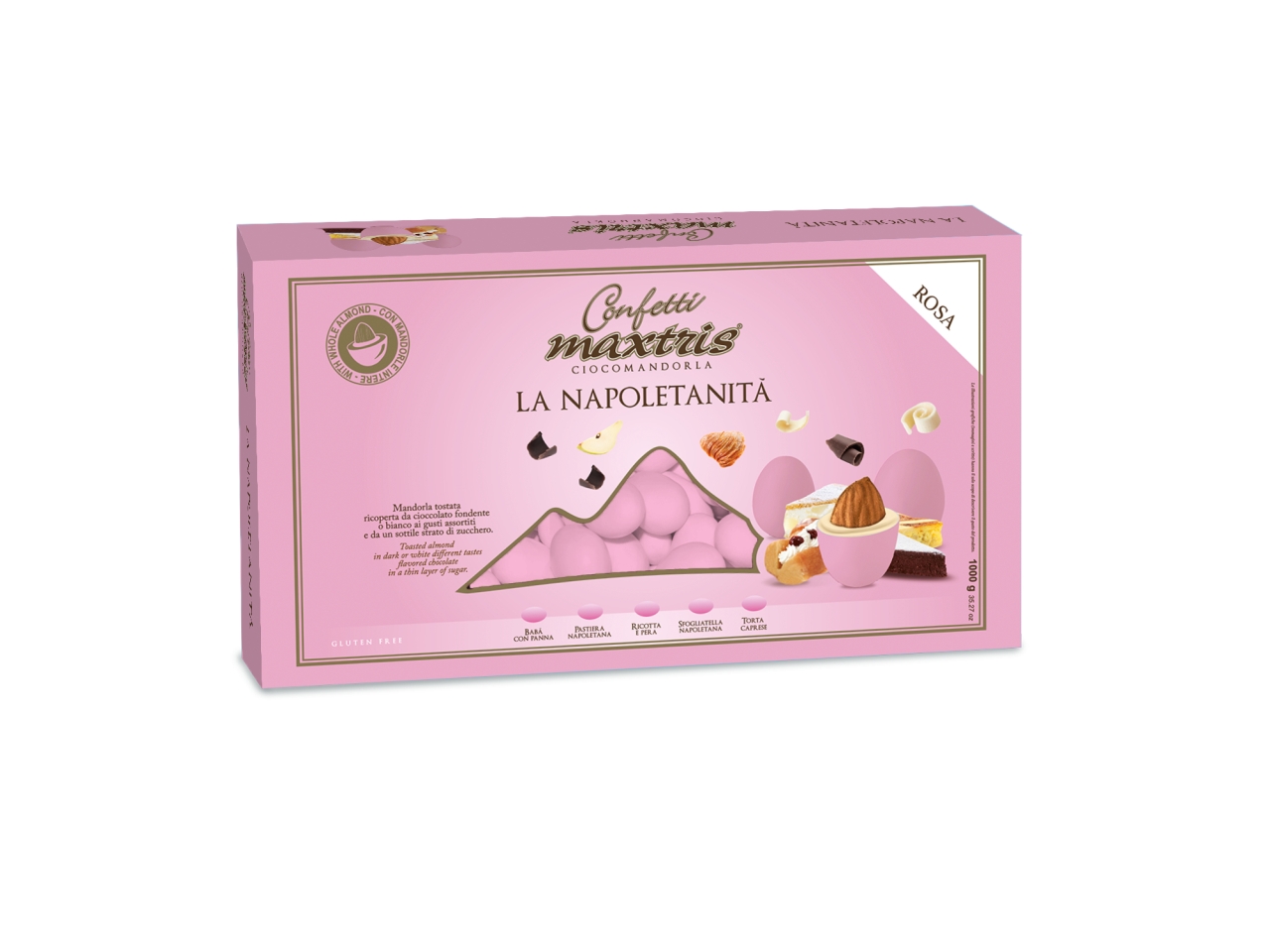 CONFETTI LA NAPOLETANITA’ ROSA MAXNAPR