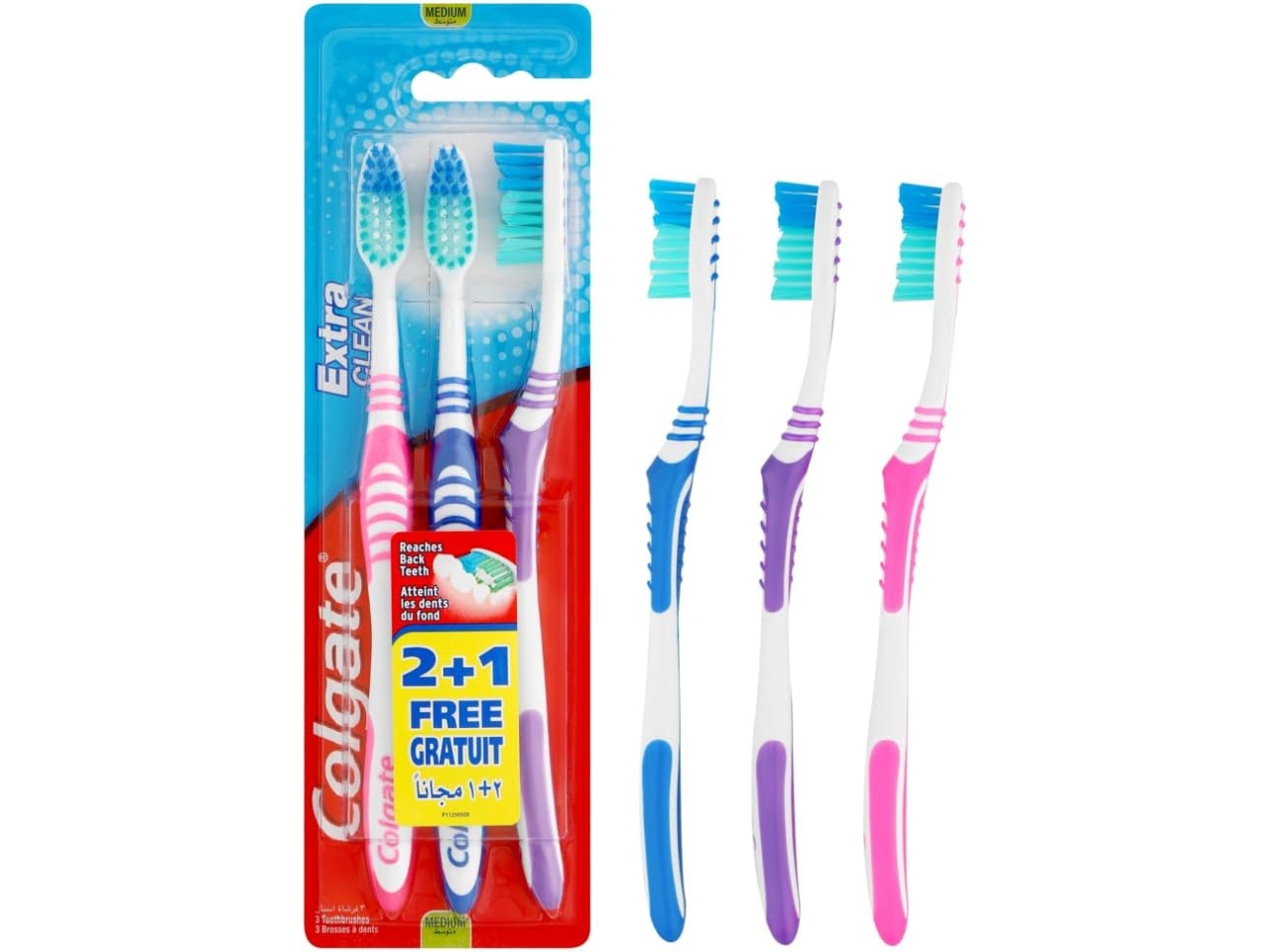 COLGATE SPAZZOLINO EXTRA CLEAN X3MEDIO RT08663$
