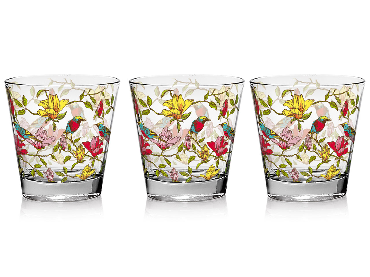 TUMBLER ACQUA VETRO NADIA 3PZ M104300