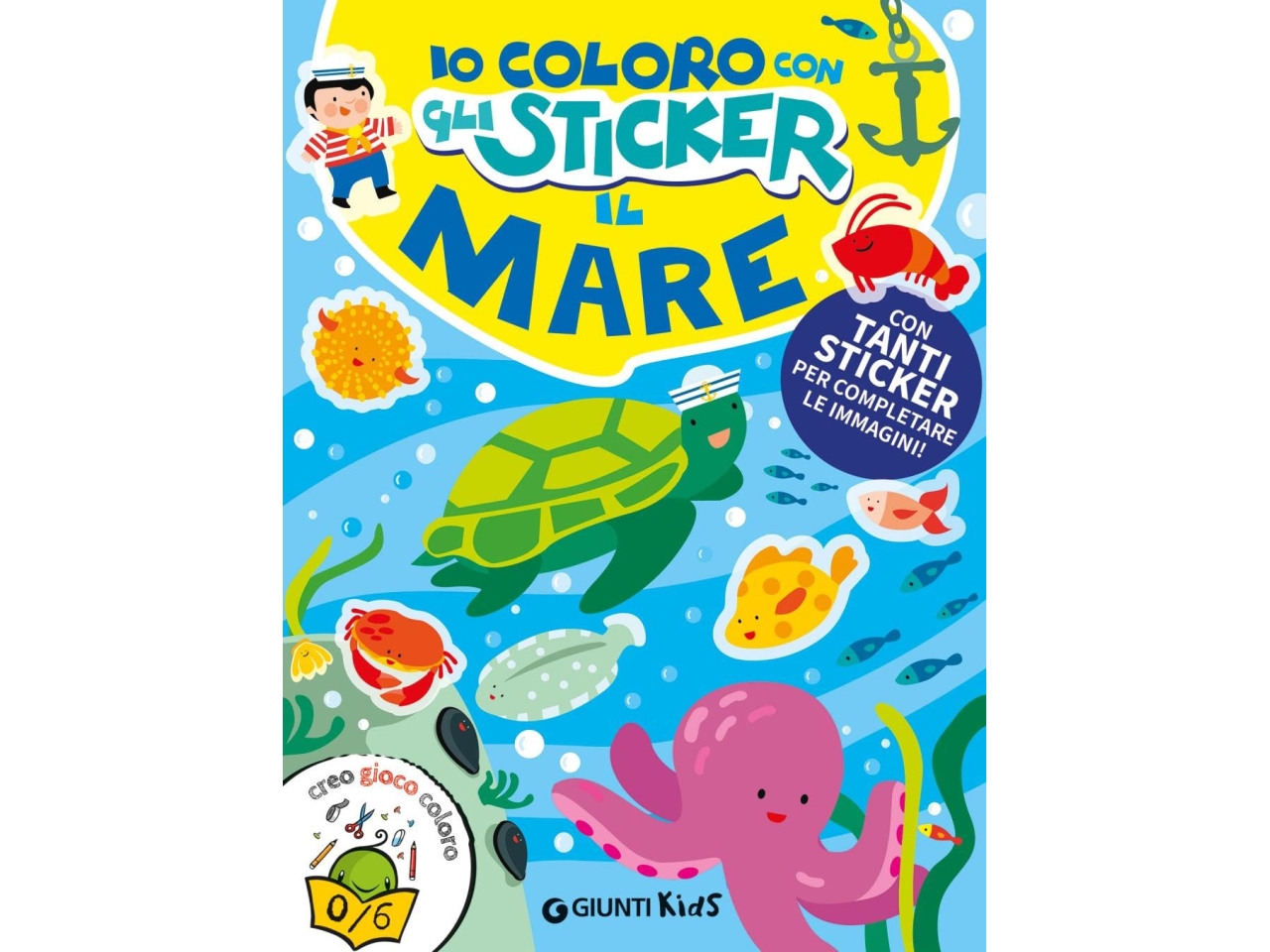 IO COLORO CON GLI STICKERS 58371A