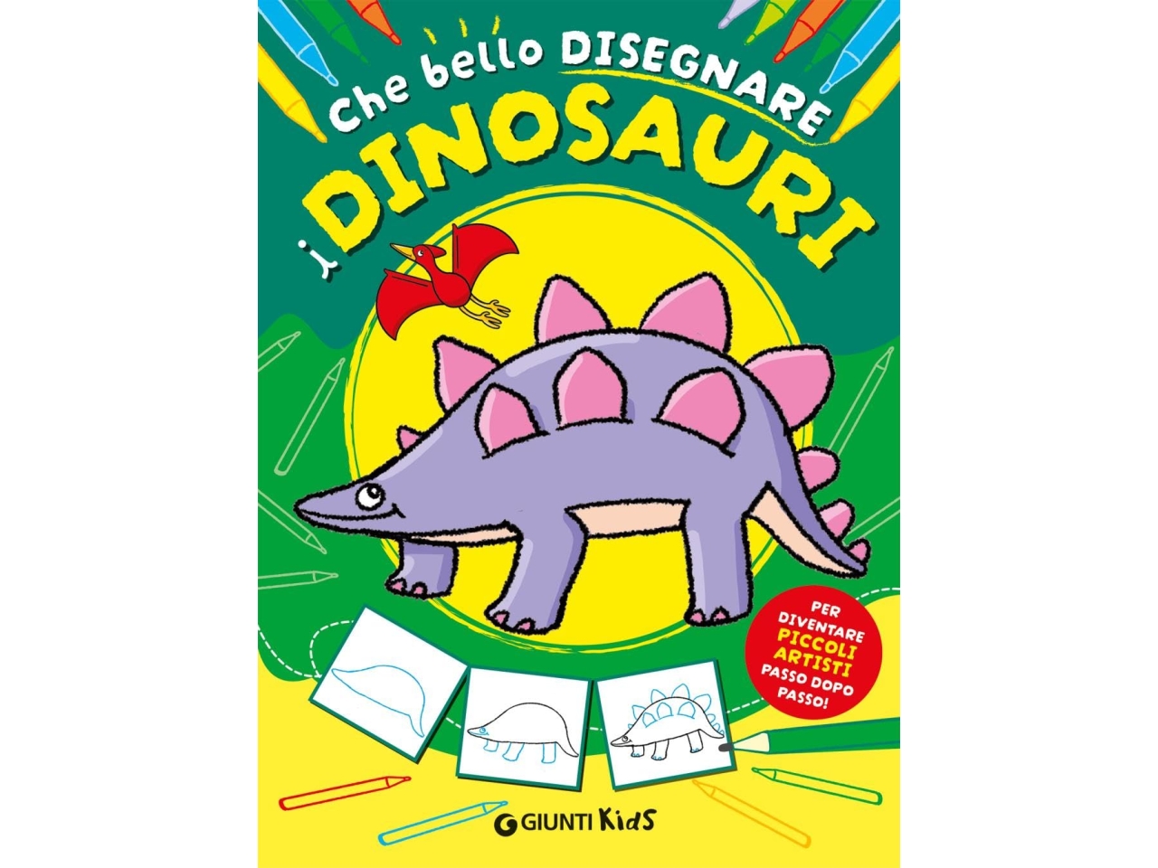 COM’E’ BELLO DISEGNARE DINOSAURI 58430A