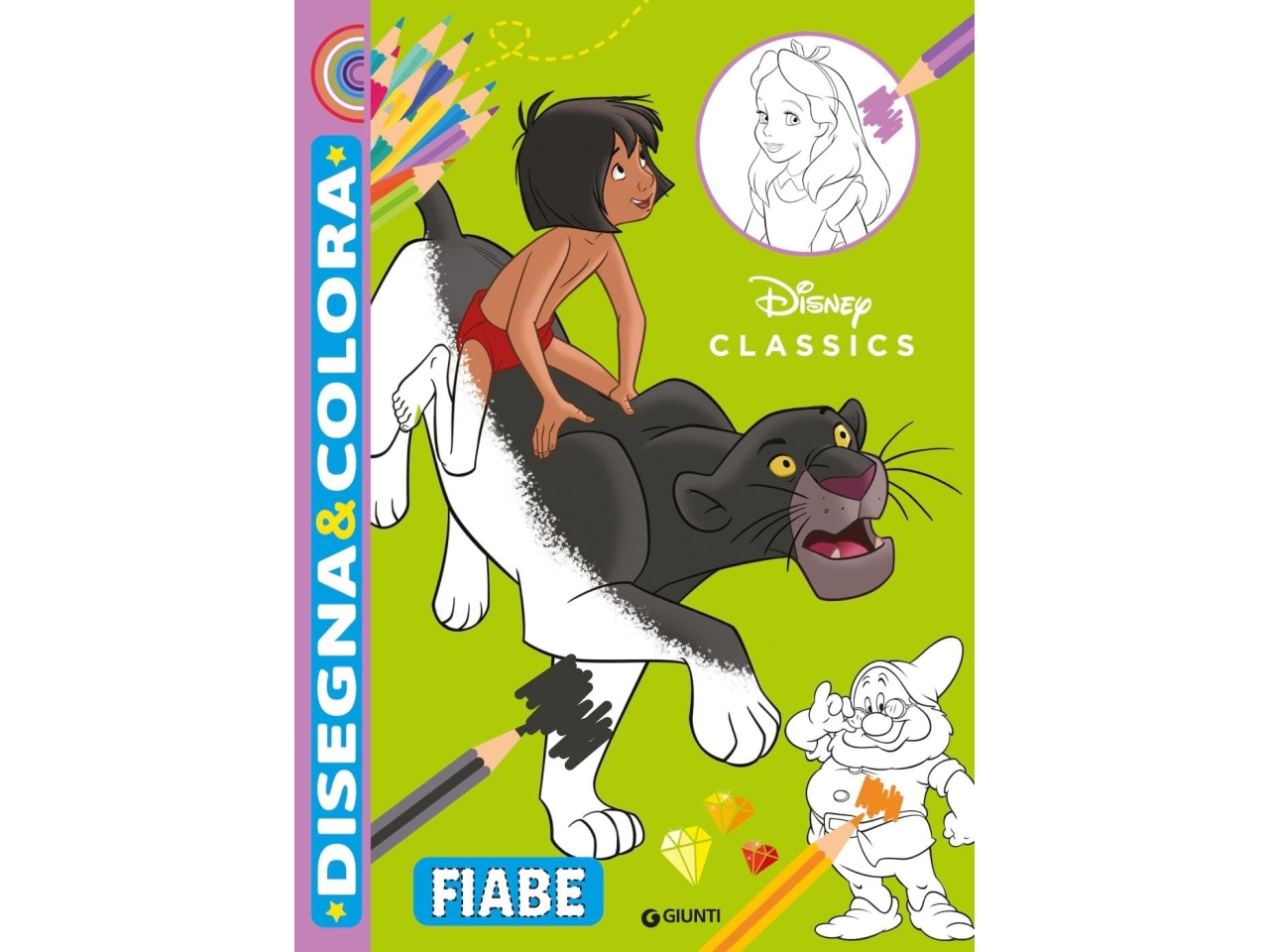 DISEGNA E COLORA FIABE PIU’AMATE W1035A