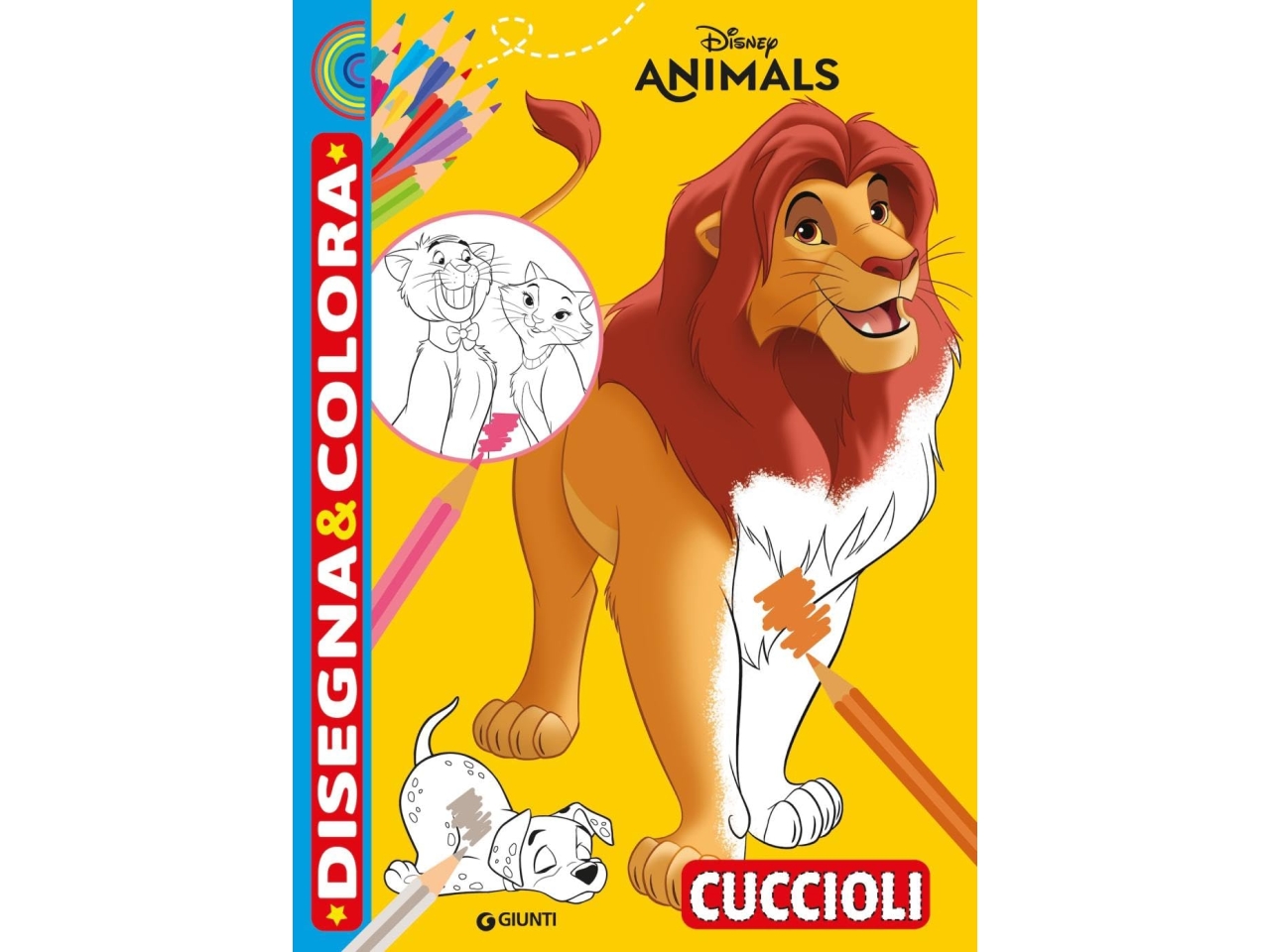 CUCCIOLI DISEGNA E COLORA W1087A