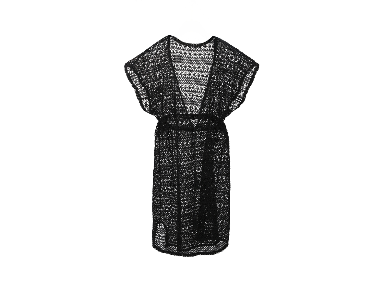 PAREO MAGLIA C/COULIS. TG.UNIC.NERO AB0053