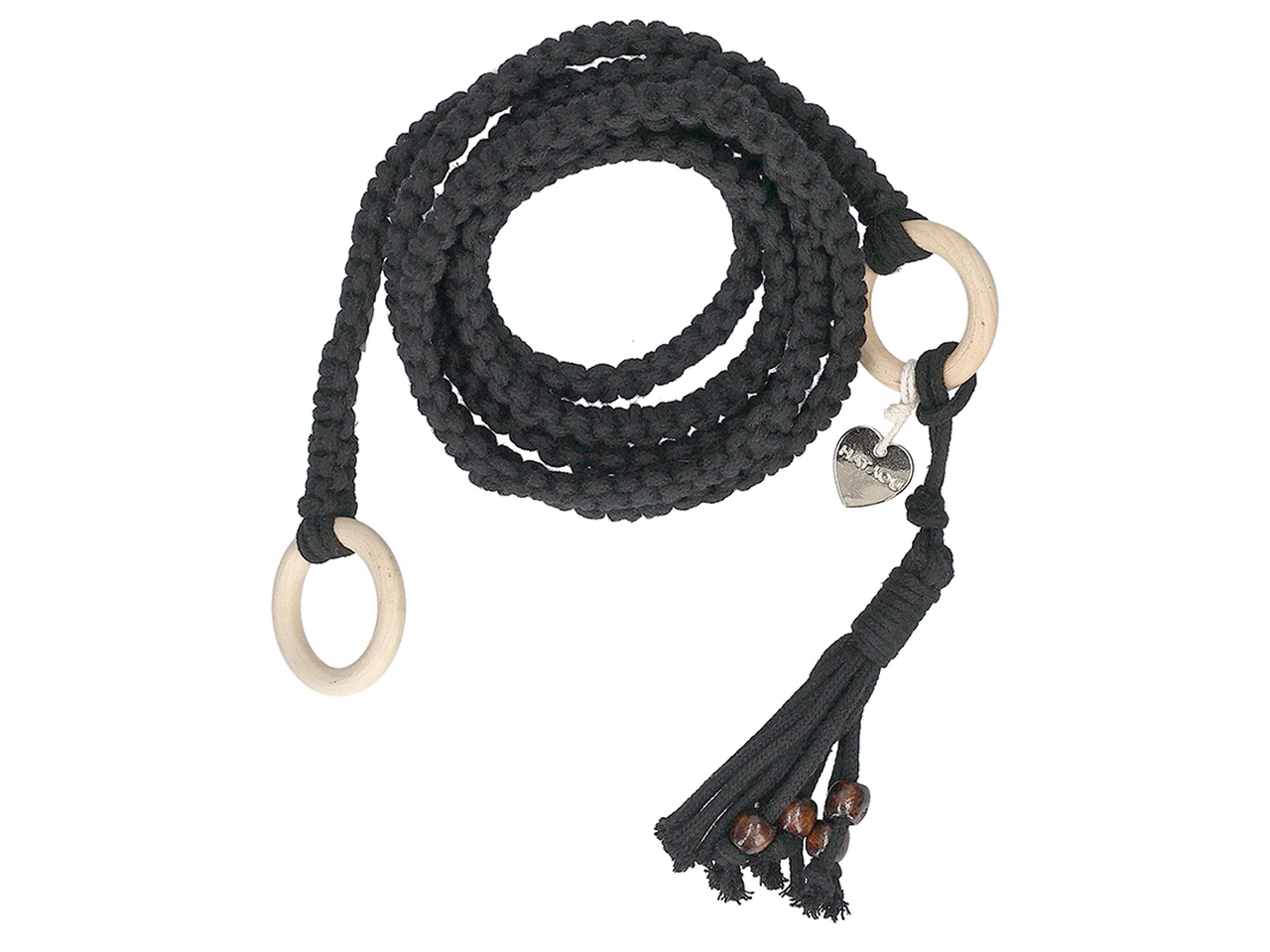 CORDA PORTA TELO/TAP. 185CM NERO AC0002
