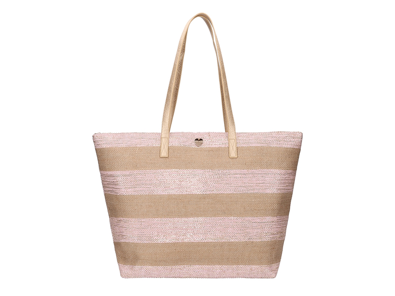 BORSA JUTA C/RIGHE LUREX ROSA BP0302 BORSA JUTA C/RIGHE LUREX ROSA BP0302