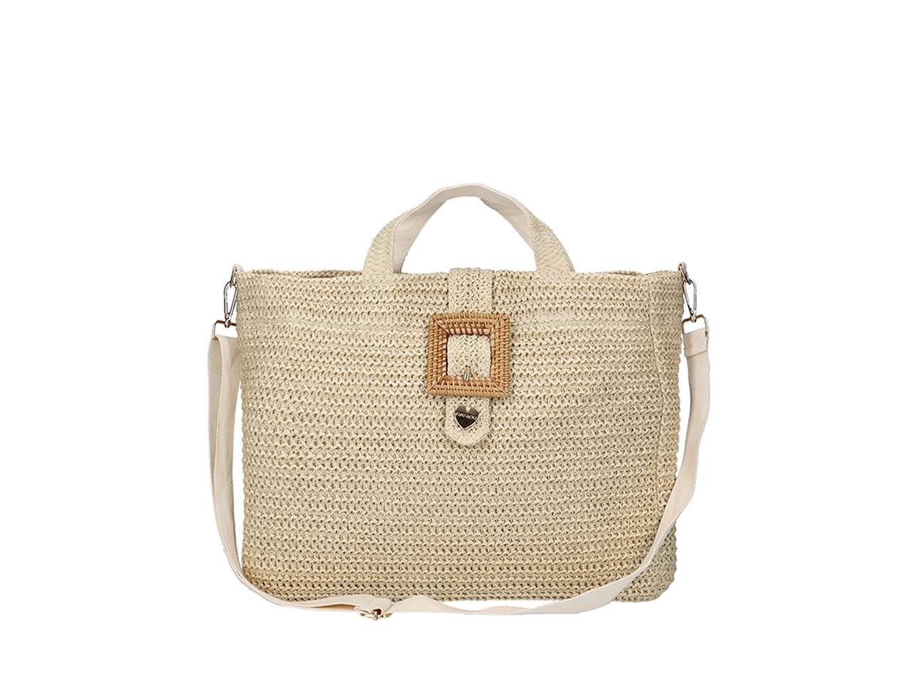 BORSA IN CARTA C/FIBBIA NATURALE BP0315