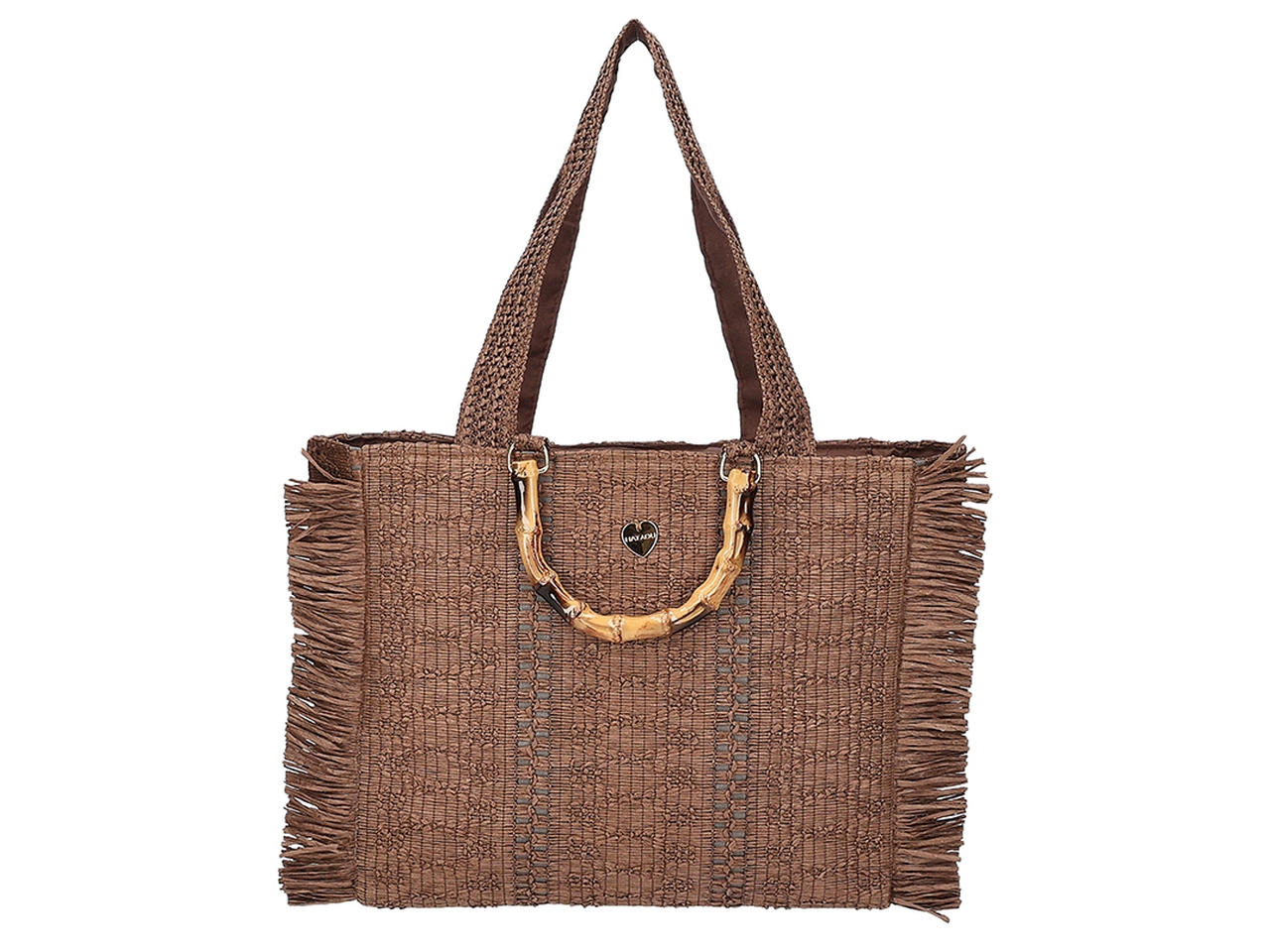 BORSA CARTA CMANICO BAMBOO MARRONE BP0323 BORSA CARTA CMANICO BAMBOO MARRONE BP0323