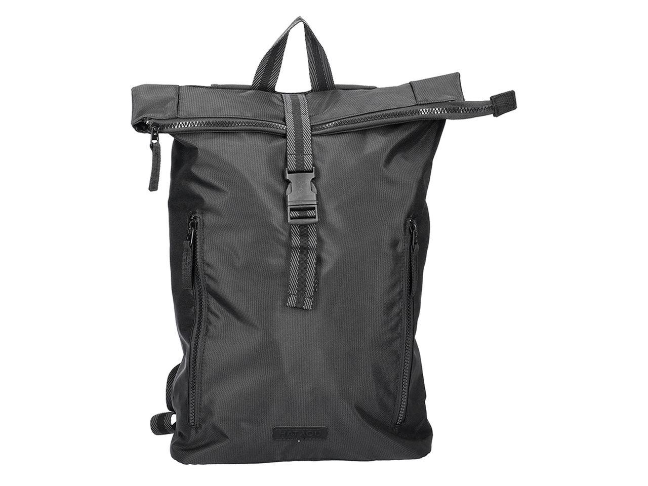 ZAINO ROLL TOP 28X50X13CM NERO BR0497