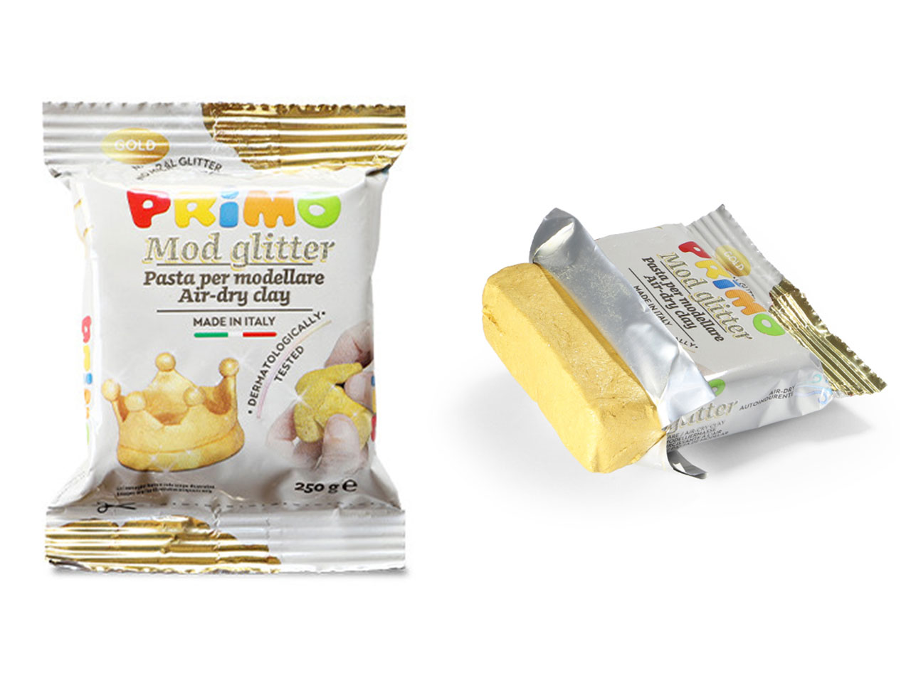 MOD PASTA DA MODEL.250G ORO 28511MOD250GLASS
