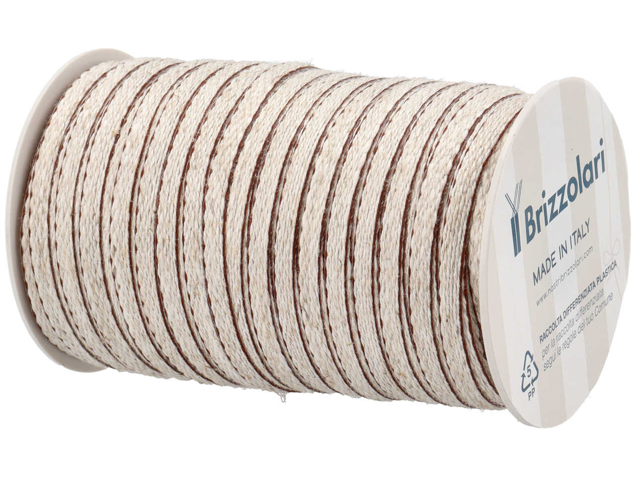 NASTRO 480 0,6CMX50MT C/BOR.MARRONE 020196 14