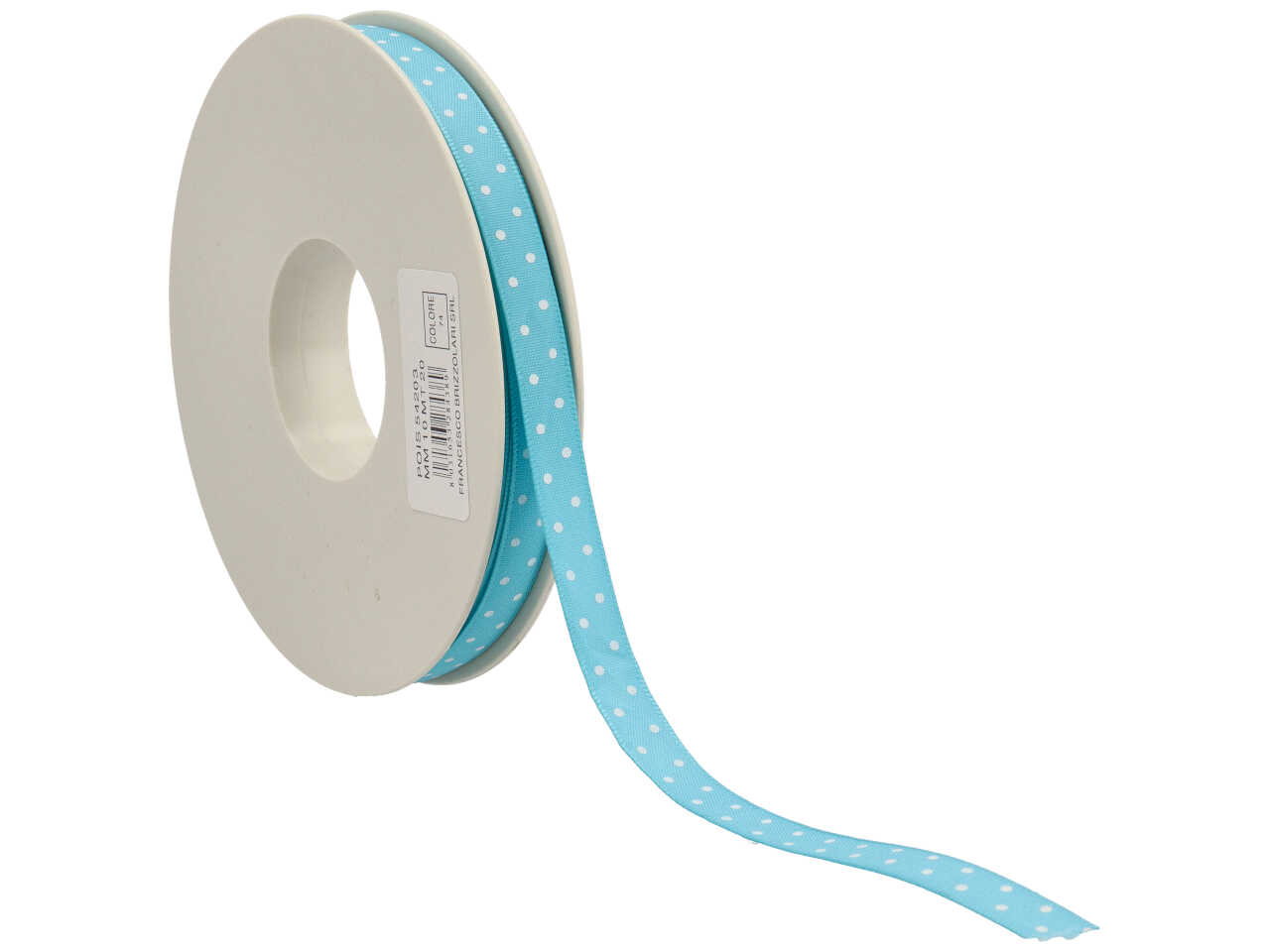 NASTRO POIS 54203 1CMX20MT CELESTE 014992 74 NASTRO POIS 54203 1CMX20MT CELESTE 014992 74