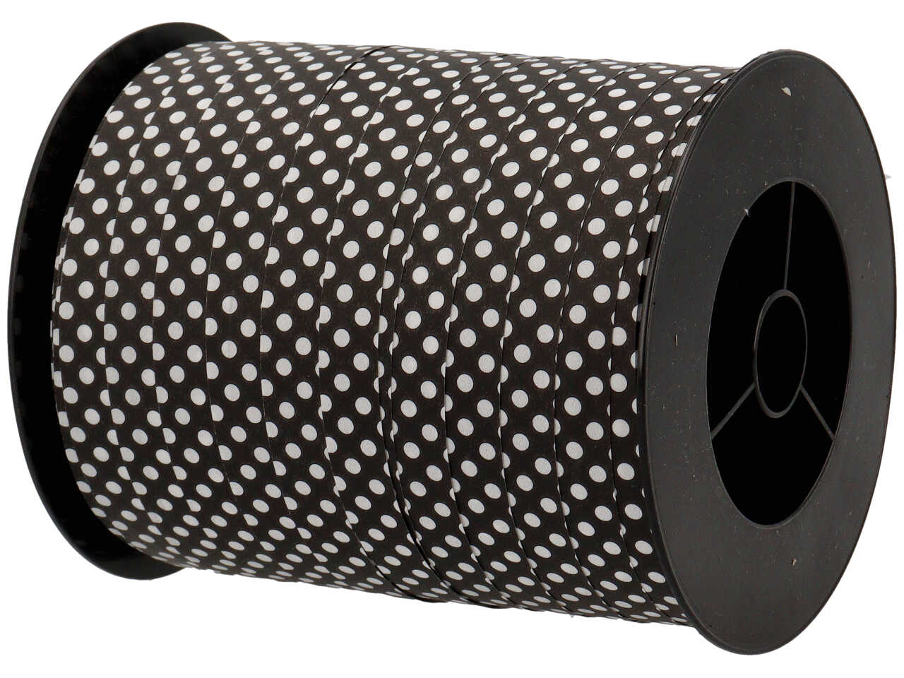 NASTRO TORTE POIS 1CMX250MT NERO 017893 18 NASTRO TORTE POIS 1CMX250MT NERO 017893 18