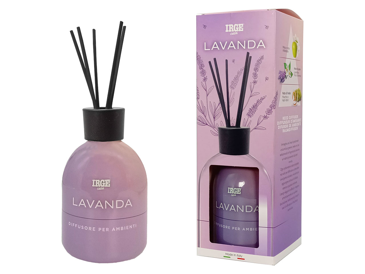 DIFFUSORE 500ML LAVANDA PRO6771A DIFFUSORE 500ML LAVANDA PRO6771A