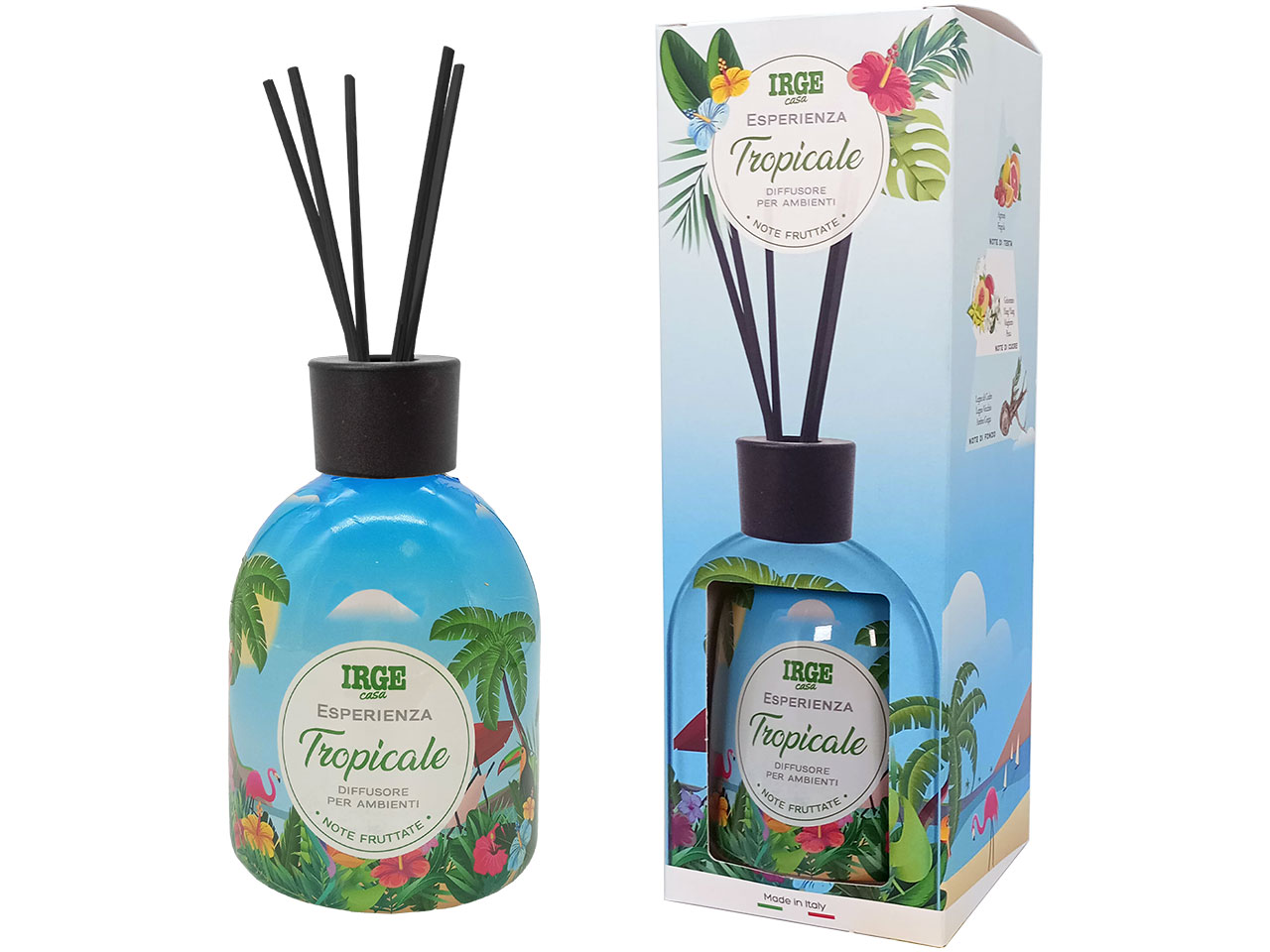 DIFFUSORE 500ML ESP. TROPICALE PRO6777A DIFFUSORE 500ML ESP. TROPICALE PRO6777A