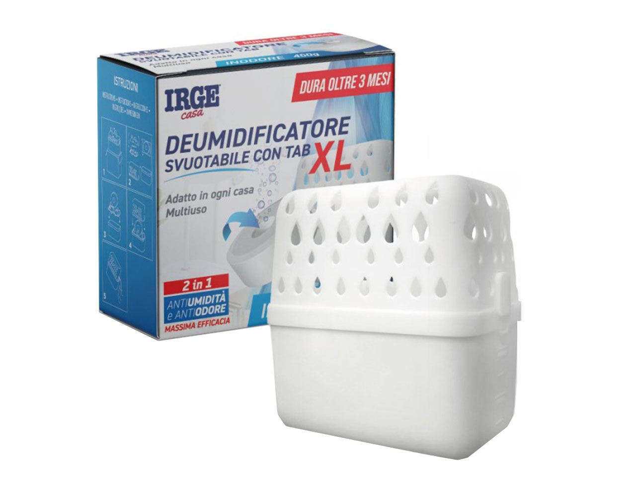 DEUMIDIFICATORE C/TAB XL 450GR DEU6818A DEUMIDIFICATORE C/TAB XL 450GR DEU6818A