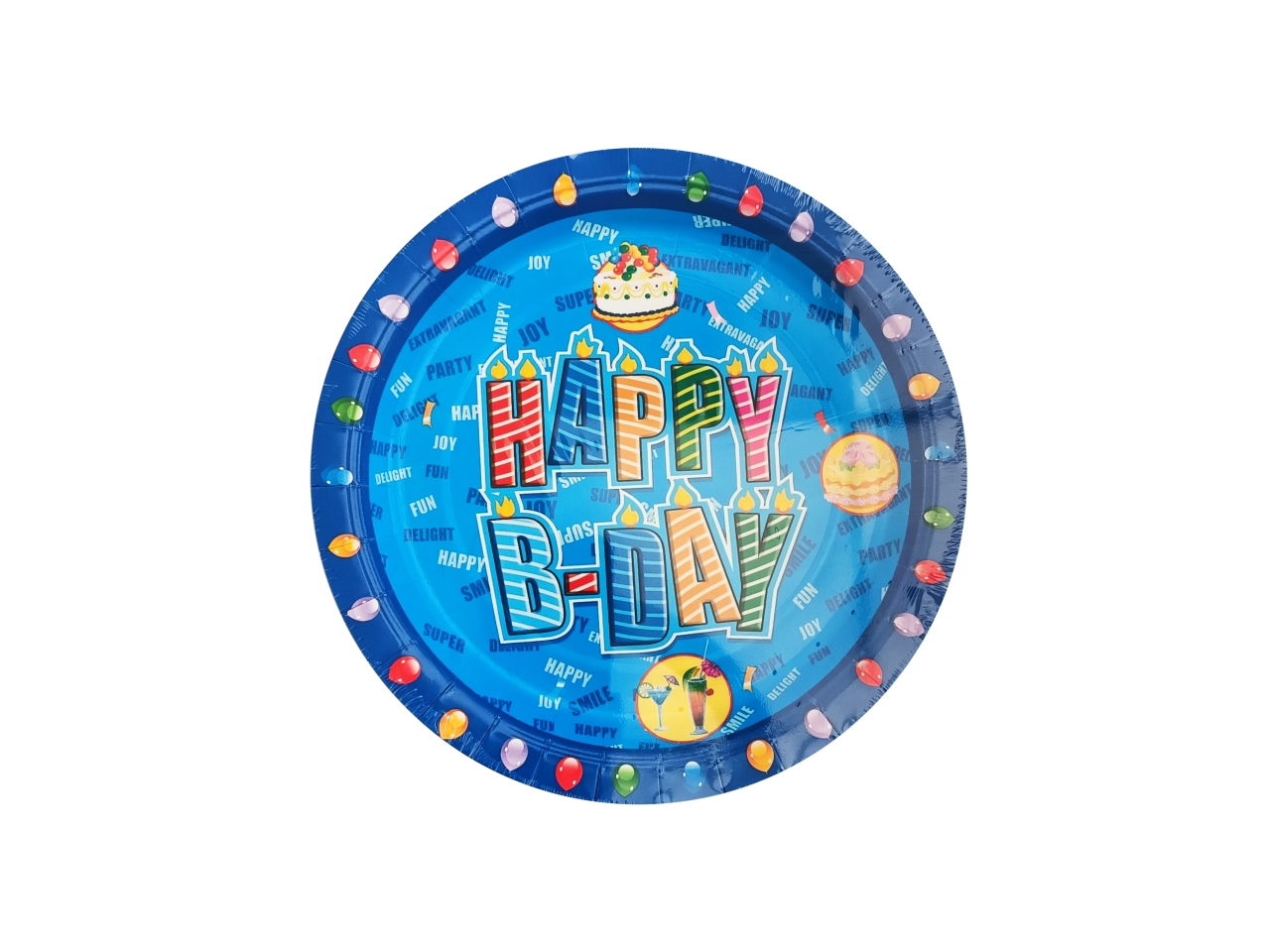 PIATTI DESSERT 10PZ B.COMPLEANNO BIMBO PIA726A