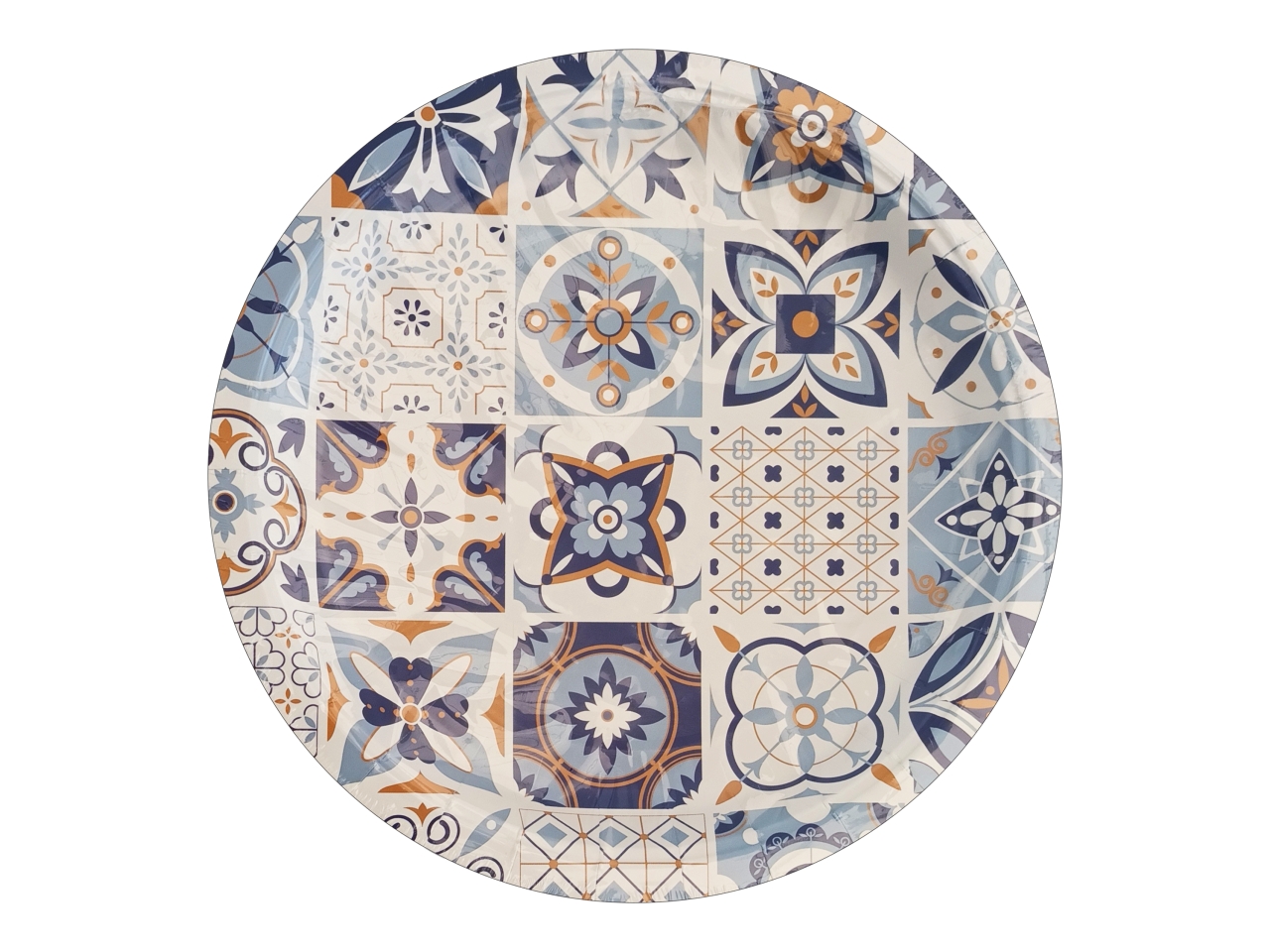 PIATTI PIANI 8PZ MAIOLICA PIA7033A