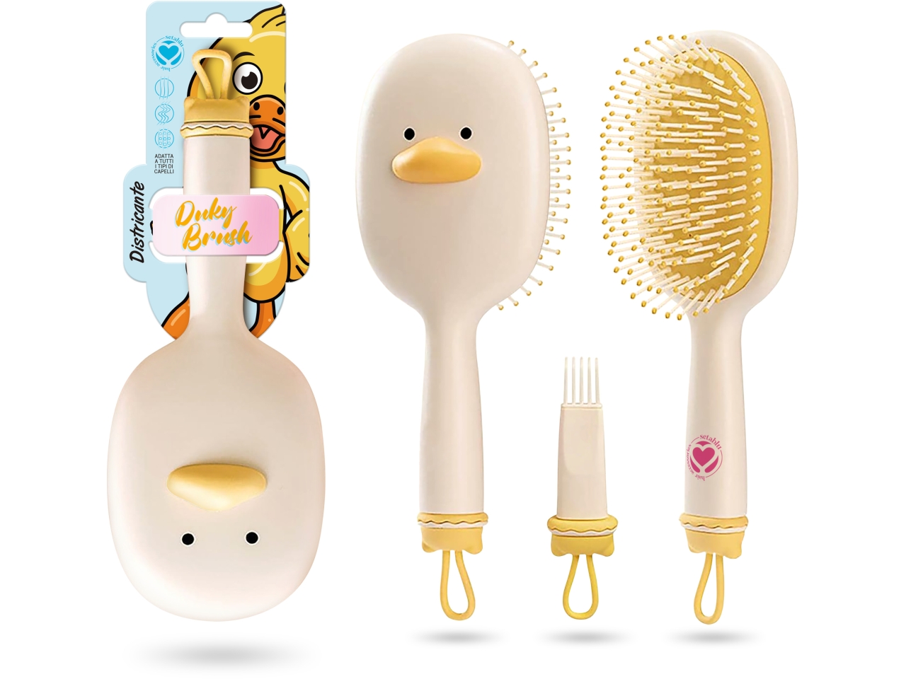 SPAZZOLA DISTRICANTE DUCKY BRUSH 02945
