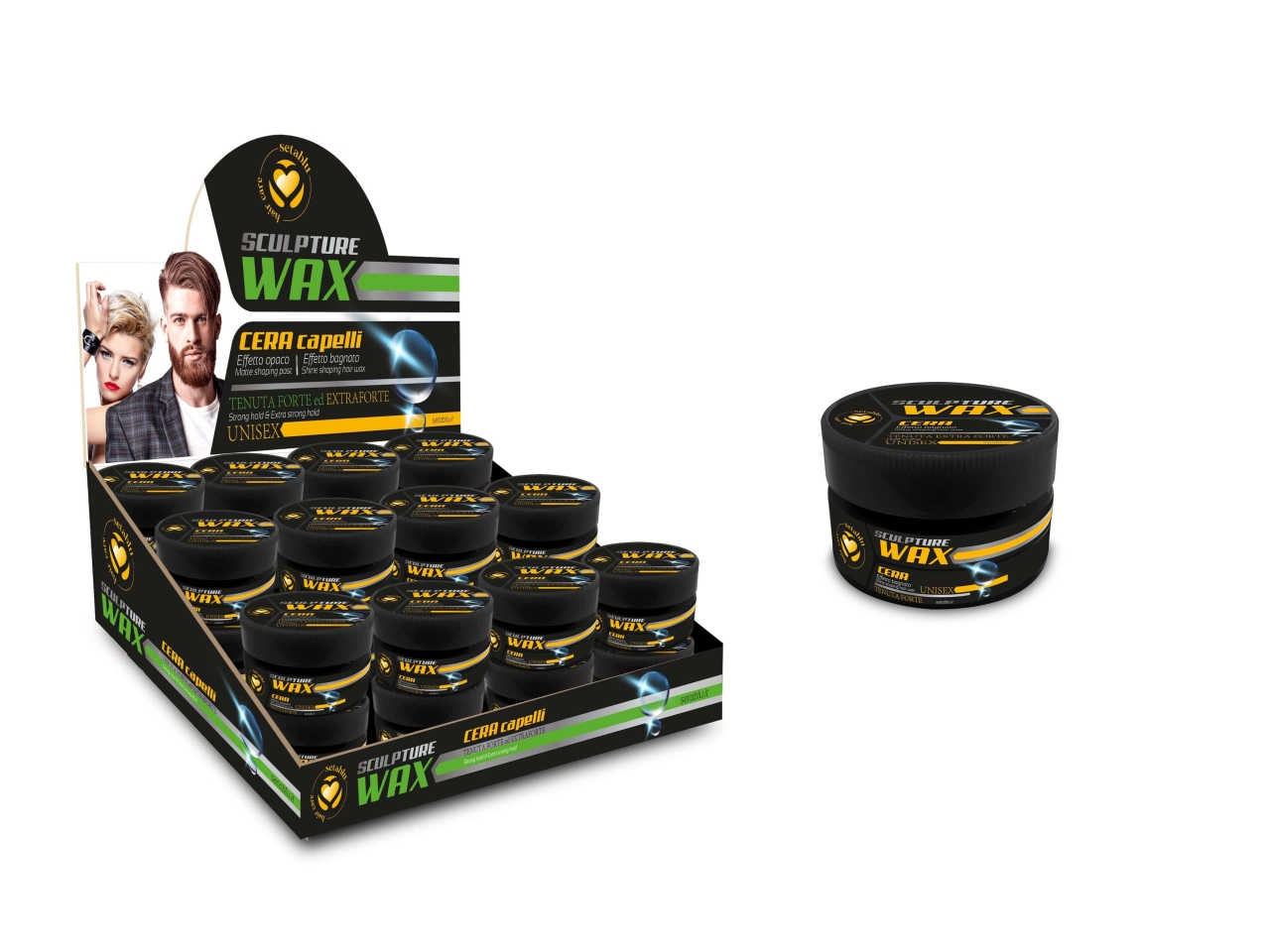 CERA CAPELLI GEL EXTRAFORTE 100ML 02175