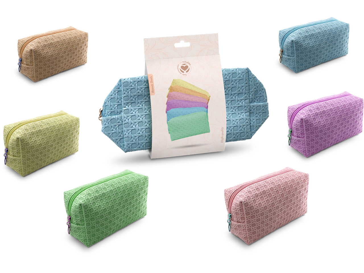 BORSELLO TRAMA INTRECC. 18X10X7CM 03352