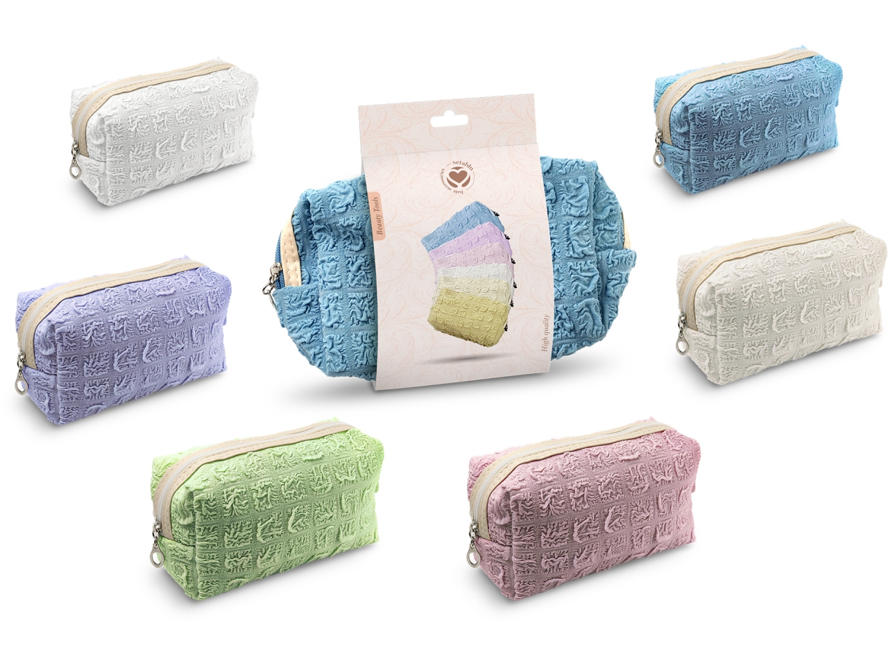 BORSELLO QUADROTTI 18X10X7CM 03394