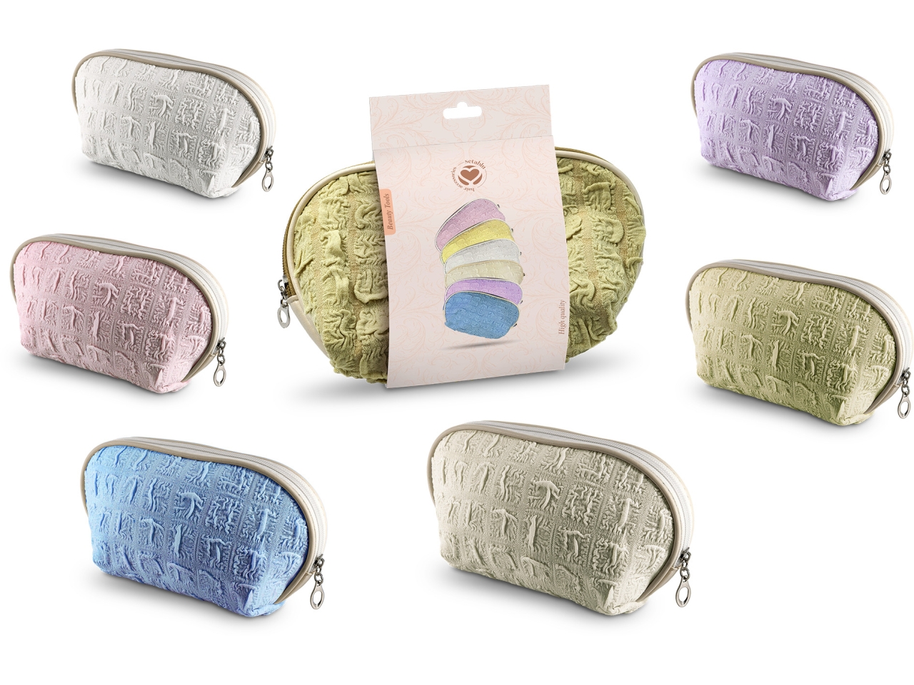 BORSELLO QUADROTTI 25X13X6CM 03395