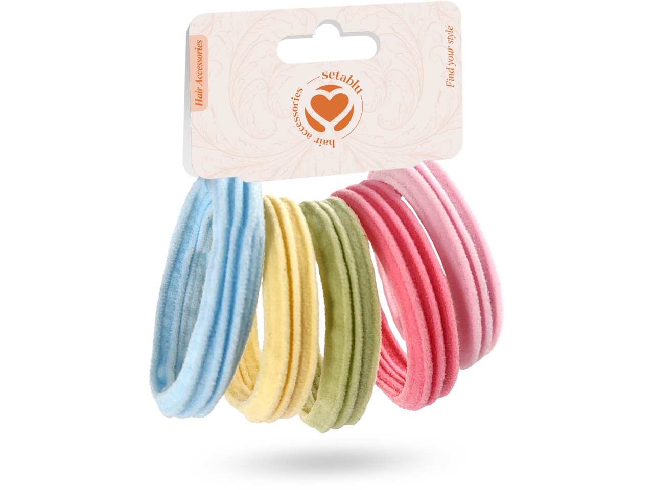 ELASTICI 5PZ VARI COLORI 03374 ELASTICI 5PZ VARI COLORI 03374