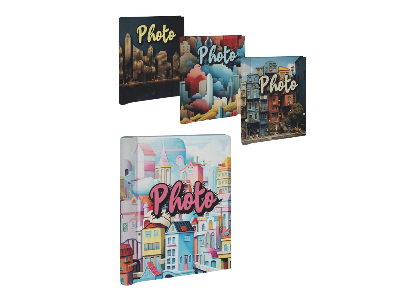P.FOTO ALBUM 21X27CM 20PG ASS S36208/98