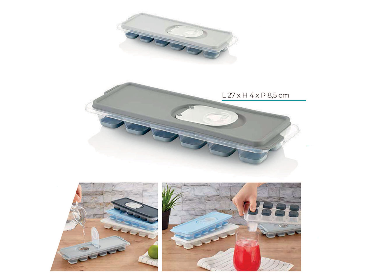 CONTENITORE CUBETTI GHIACCIO S22074/00