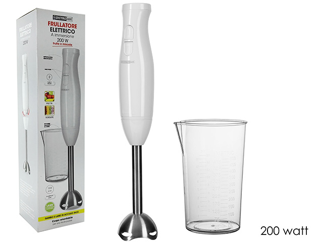 FRULLATORE AD IMMERSIONE 200W C/BICCHIERE 875803