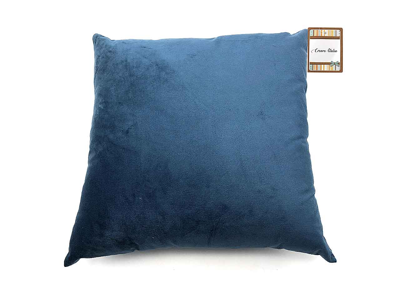 CUSCINO VELLUTO 40×40 BLU CUSCINO VELLUTO 40×40 BLU