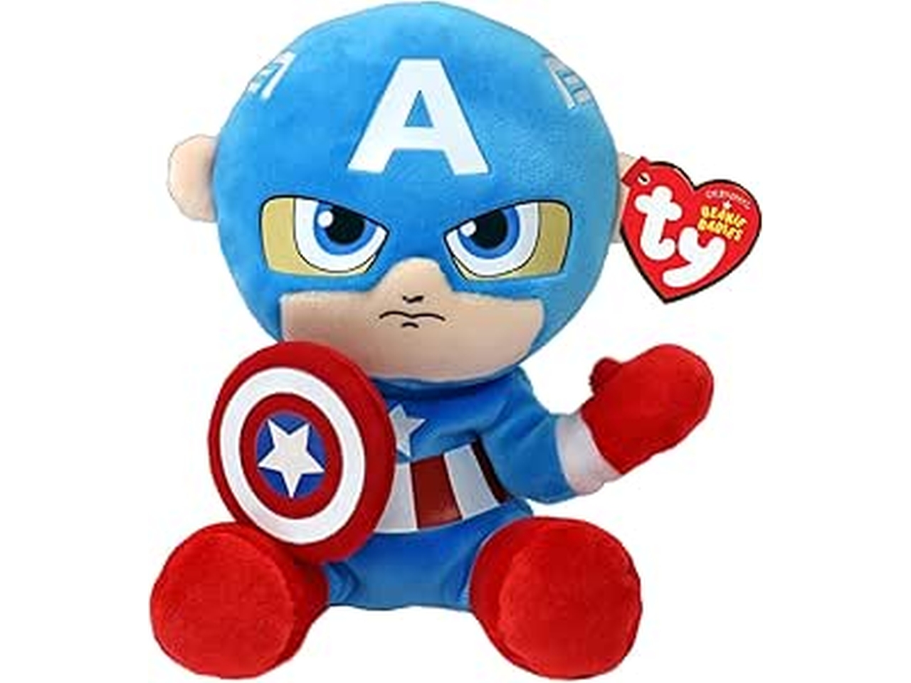 PELUCHE 20CM FLOPPY CAPT.AMERICA T44002