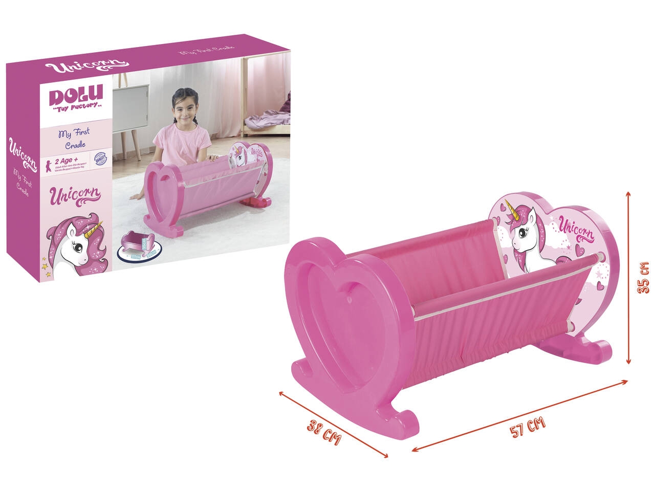 DOLU CULLA PER BAMBOLA UNICORNO 41482