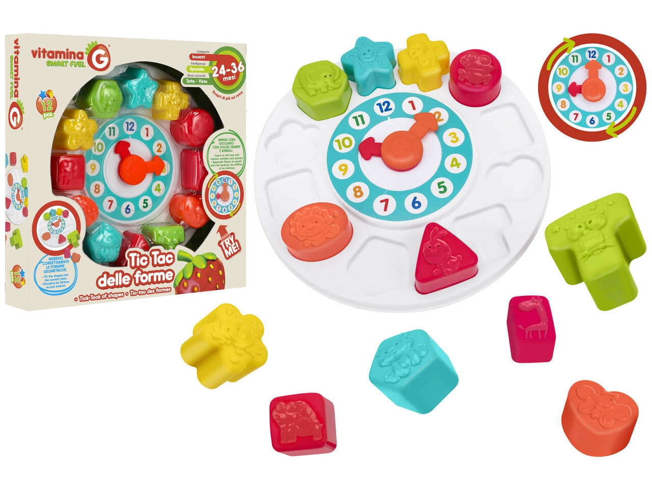 OROLOGIO 12 FORMINE DA INCASTRARE 05587