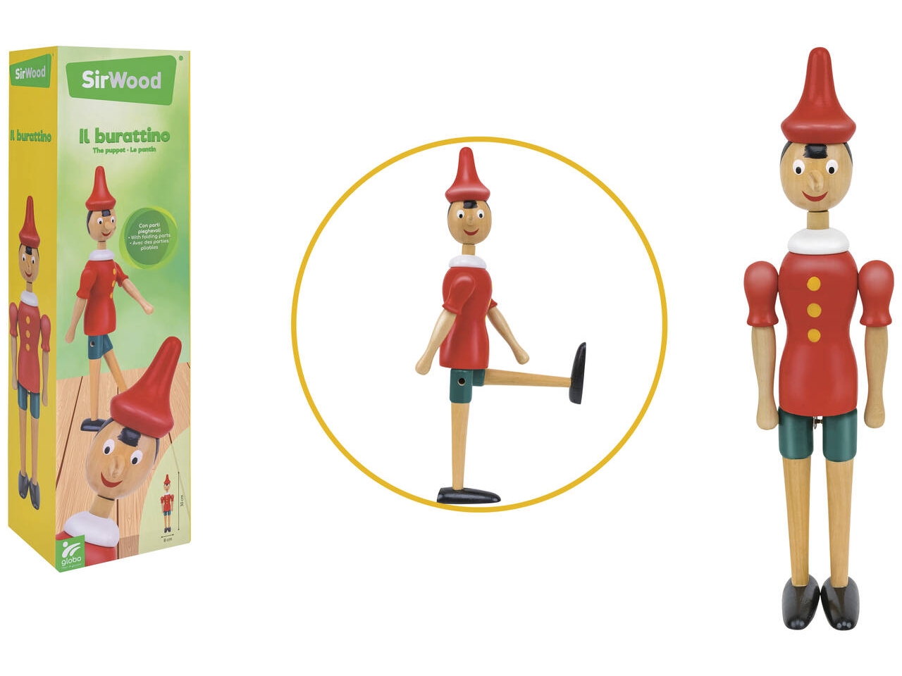 PINOCCHIO IN LEGNO 30CM 41698 PINOCCHIO IN LEGNO 30CM 41698