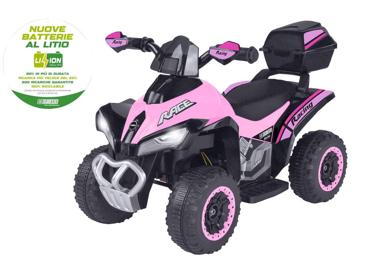 QUAD ELETTRICO 8.4V 4.5AH ROSA 42899
