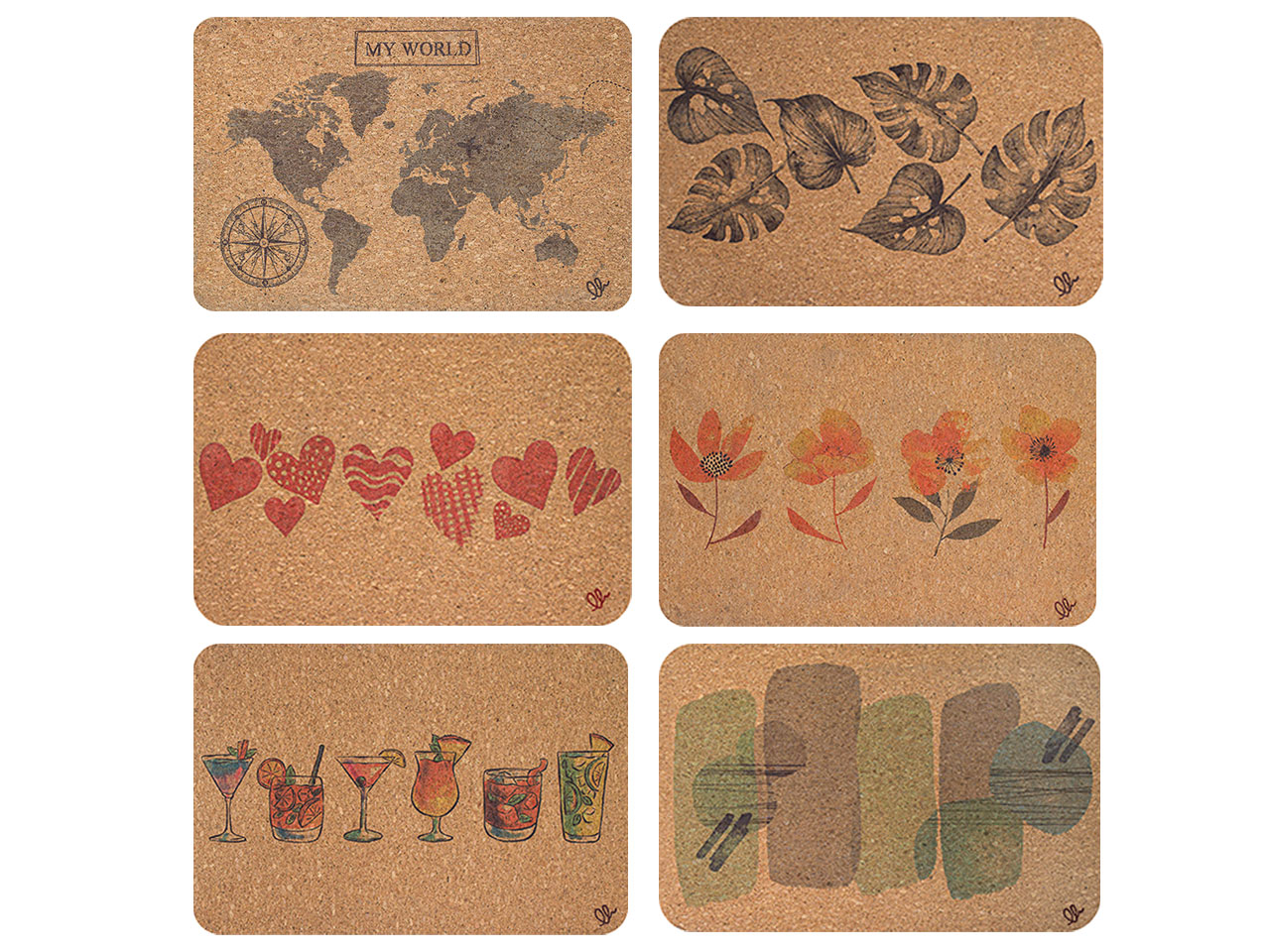 TAPPETO SUGHERO 50X170CM CUSUGH050X170
