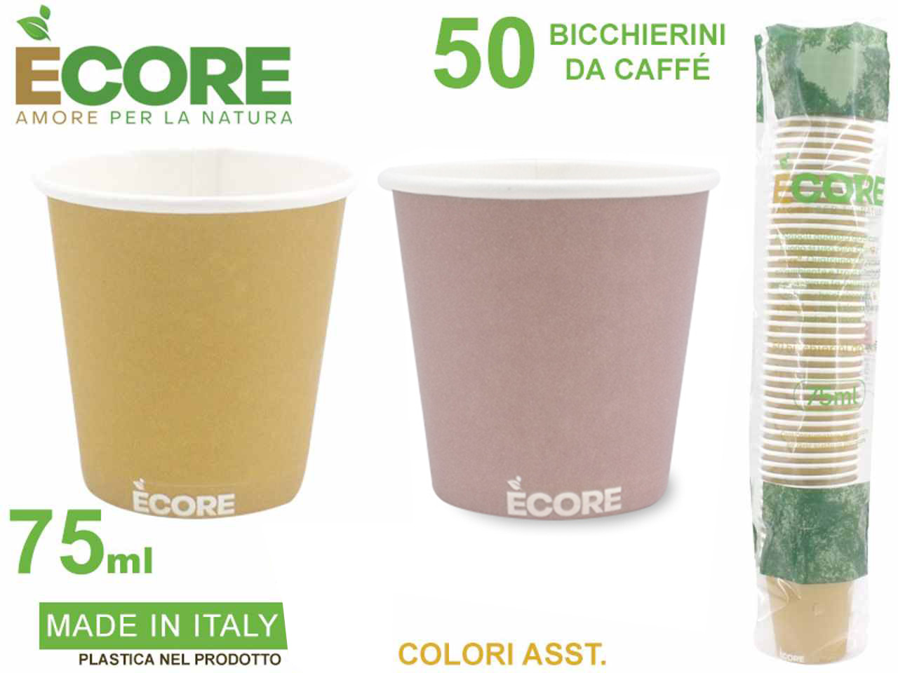 BICCHIERINI CAFFE 50pz