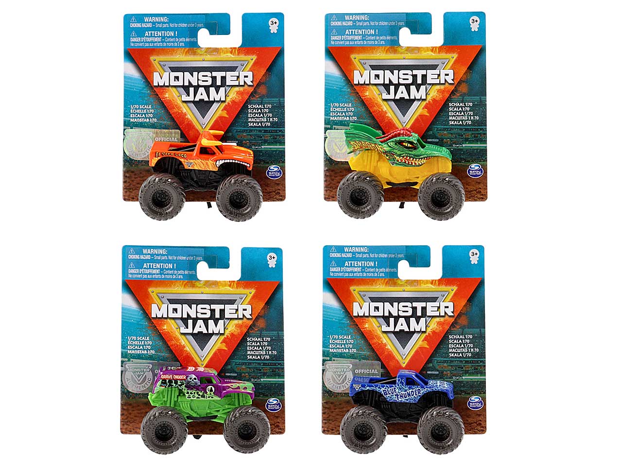 MONSTER JAM SINGLE TRUCKS ASS.6047123 MONSTER JAM SINGLE TRUCKS ASS.6047123