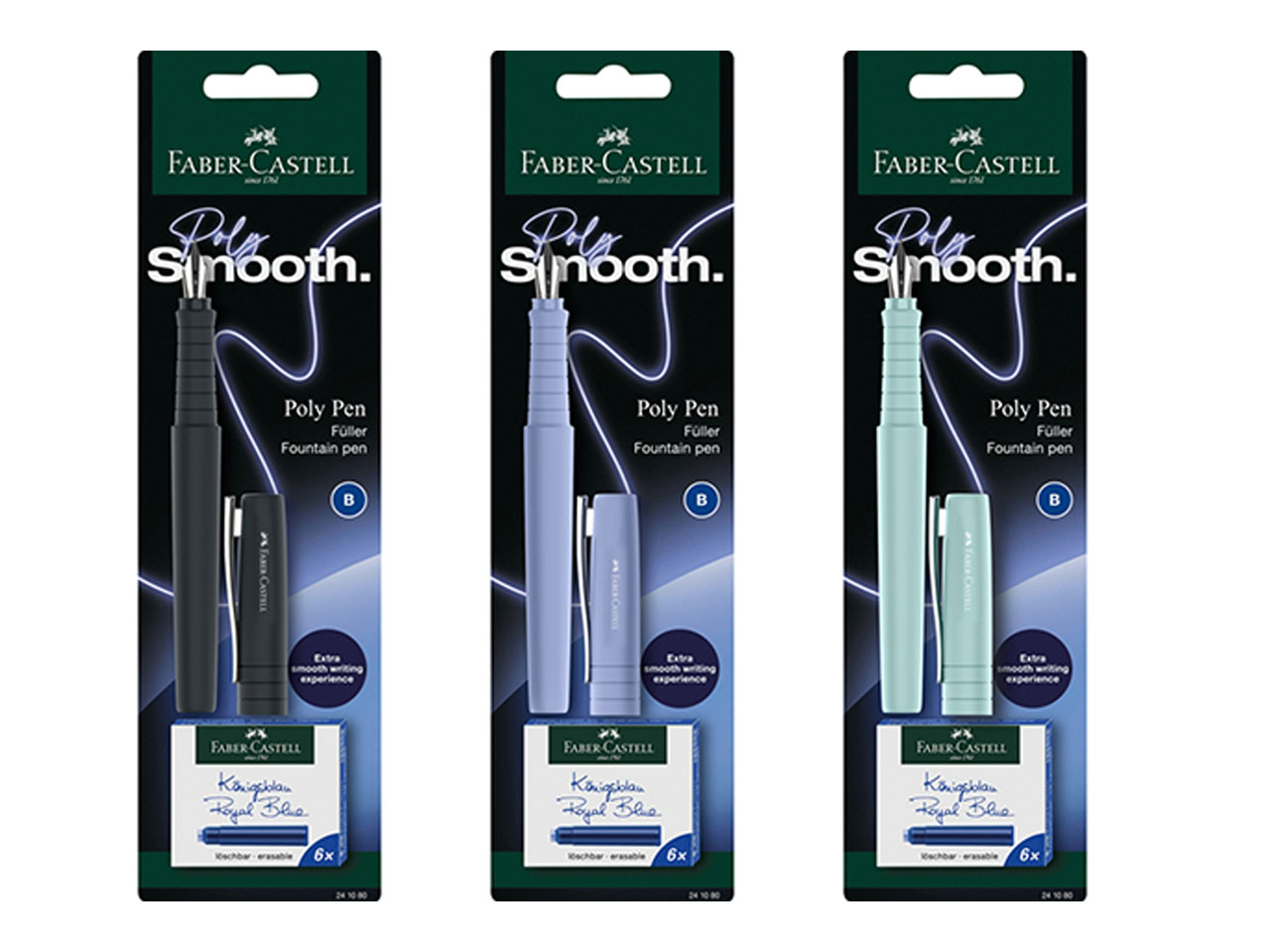 PENNA STILOGRAFICA POLY PEN B BLU 241080