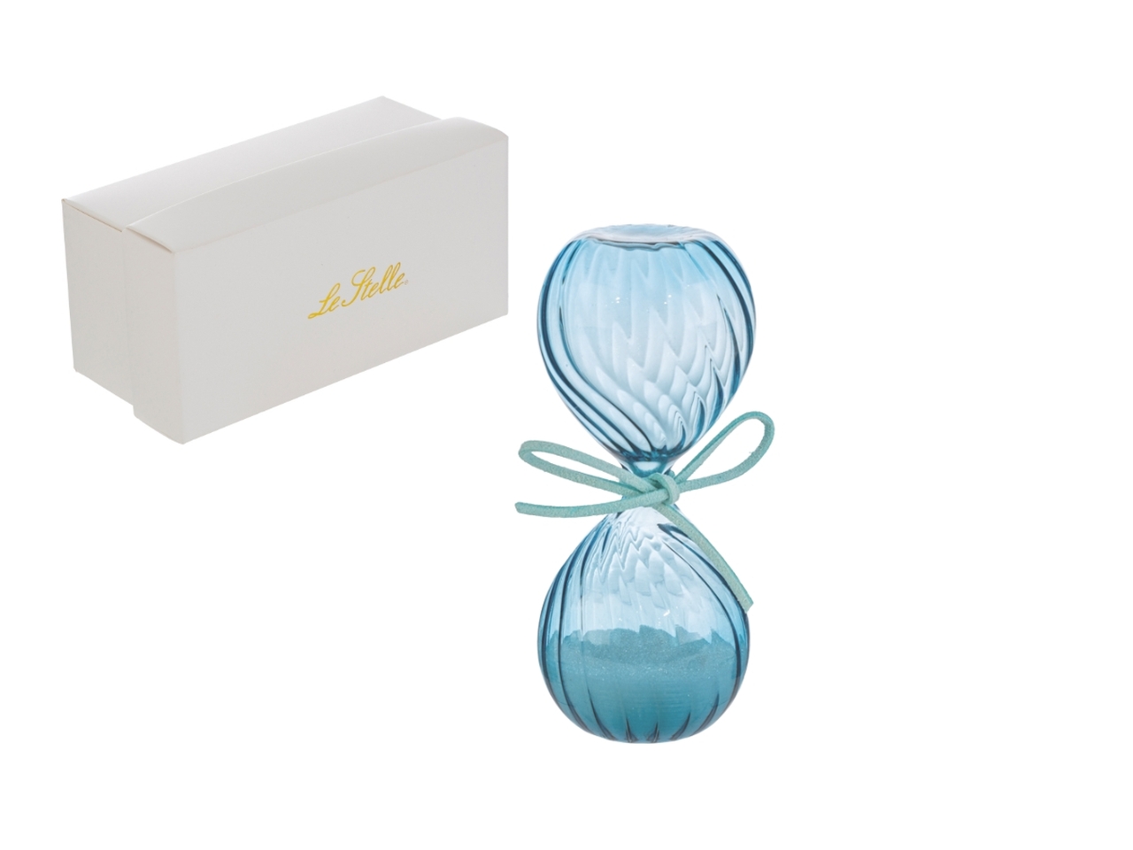 CLESSIDRA VETRO 12CM CELESTE C/ASTUCCIO 57309 CLESSIDRA VETRO 12CM CELESTE C/ASTUCCIO 57309