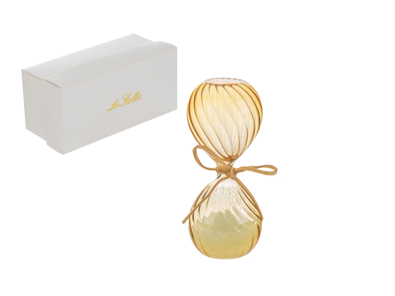 CLESSIDRA VETRO 12CM AMBRA C/ASTUCCIO 57310 CLESSIDRA VETRO 12CM AMBRA C/ASTUCCIO 57310