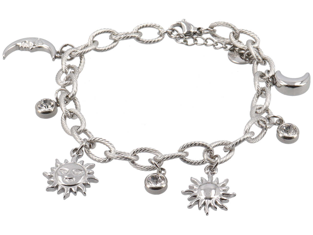 BRACCIALE CHARME LUNE SOLI E PUNTI LUCE BRACCIALE CHARME LUNE SOLI E PUNTI LUCE