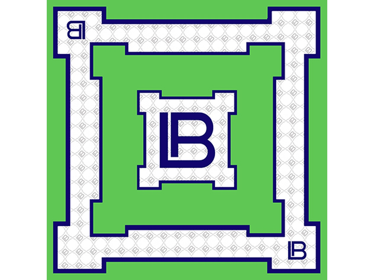 FOULARD CASTELLETTO VERDE 90X90CM LB24S101-62