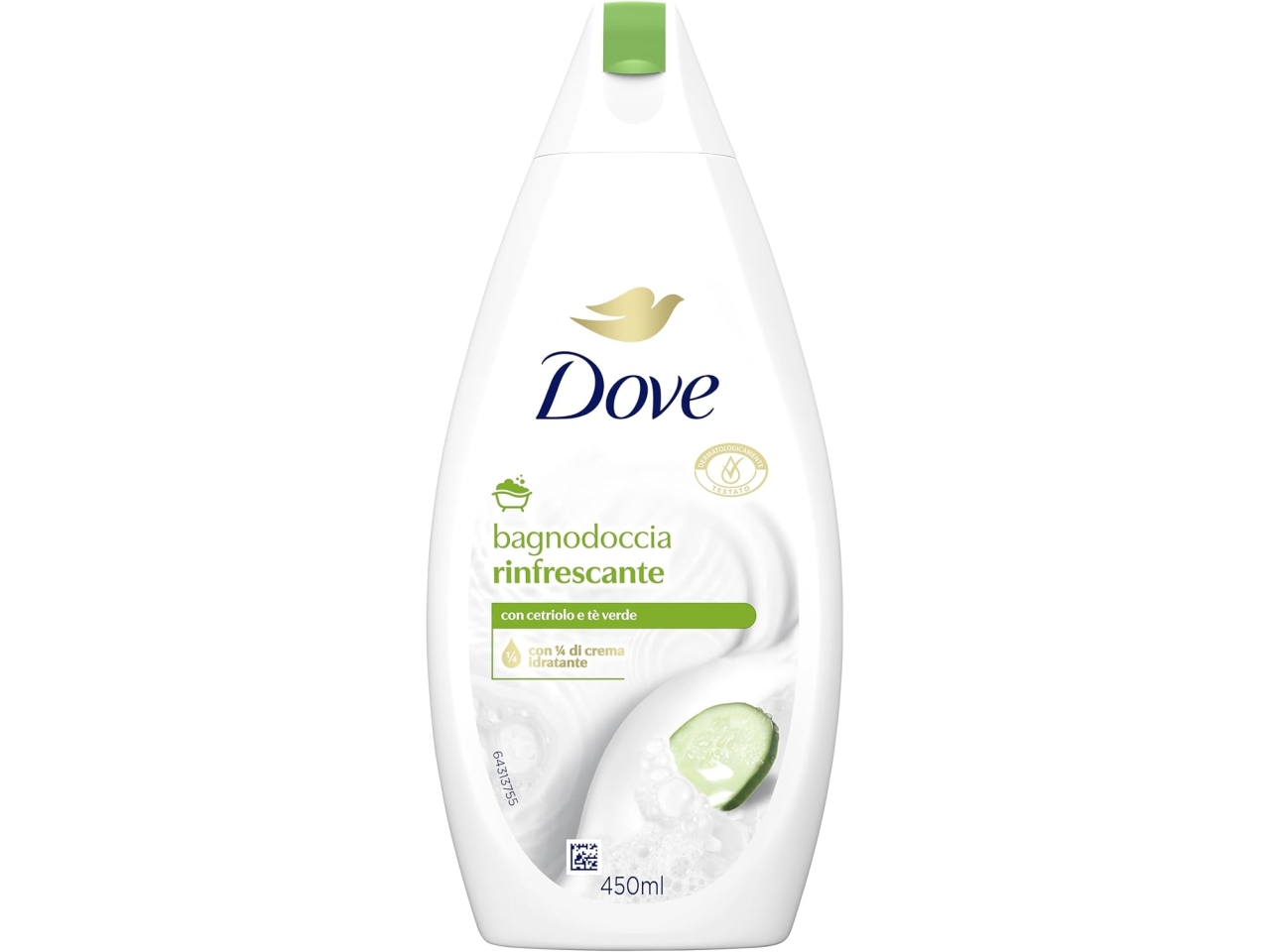 DOVE BAGNOSCHIUMA RINFRESCANTE CETRIOLO 450ML $
