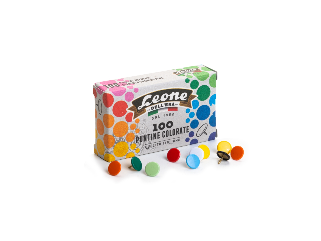 PUNTINE LEONE IN SCATOLA 100PZ ASS. PPC100 12 PUNTINE LEONE IN SCATOLA 100PZ ASS. PPC100 12
