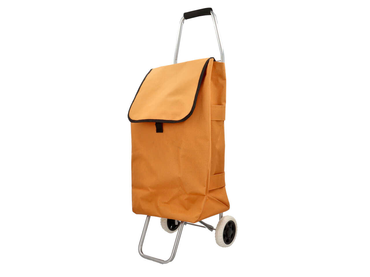 CARRELLO SPESA C/RUOTE IN NYLON E METALLO Q24756A CARRELLO SPESA C/RUOTE IN NYLON E METALLO Q24756A