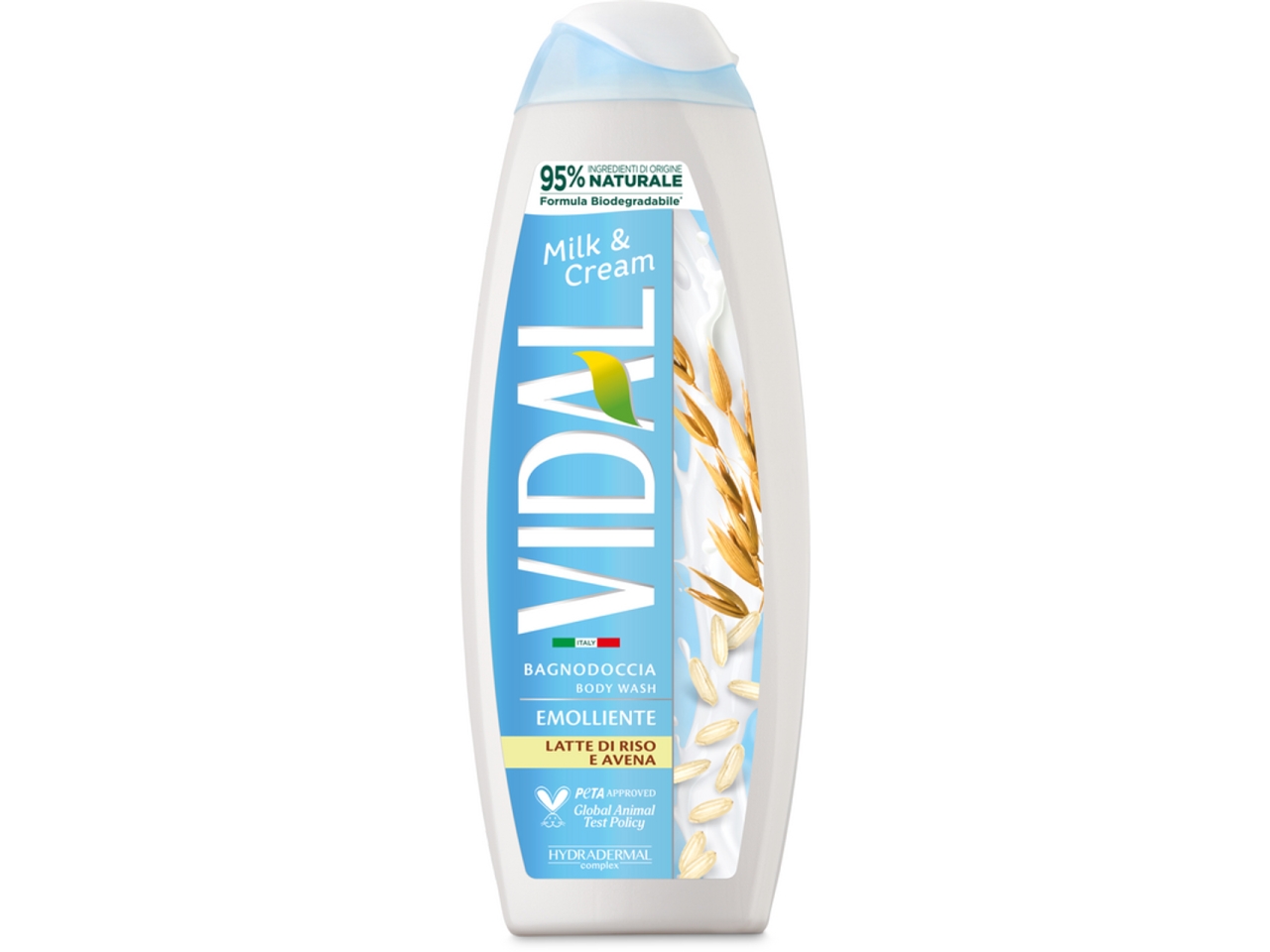 VIDAL BAGNOSCHIUMA 500ML MILK&CREAM 008594 $